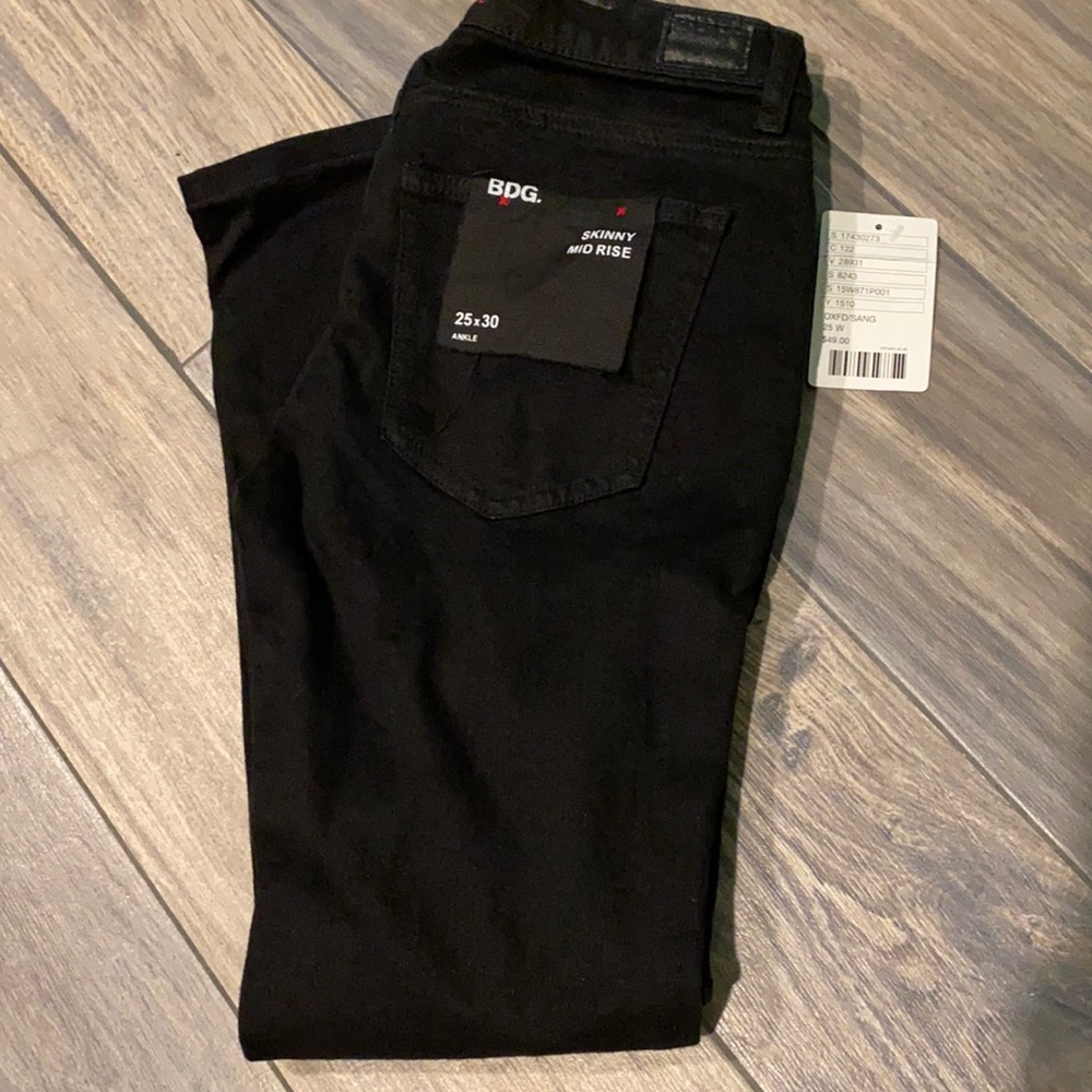 BDG urban outfitters skinny black jeans